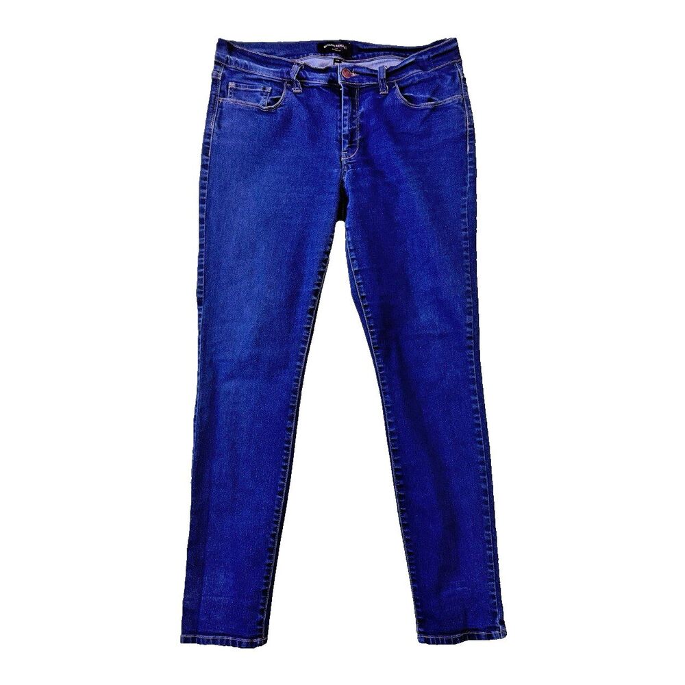 Banana Republic Skinny Fit Jeans Womens 30/10P Dark Wash Petite Denim EUC